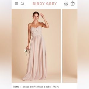 Birdy Grey GRACE CONVERTIBLE DRESS in Taupe